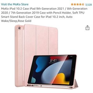 iPad 10.2 cover with pencil holder